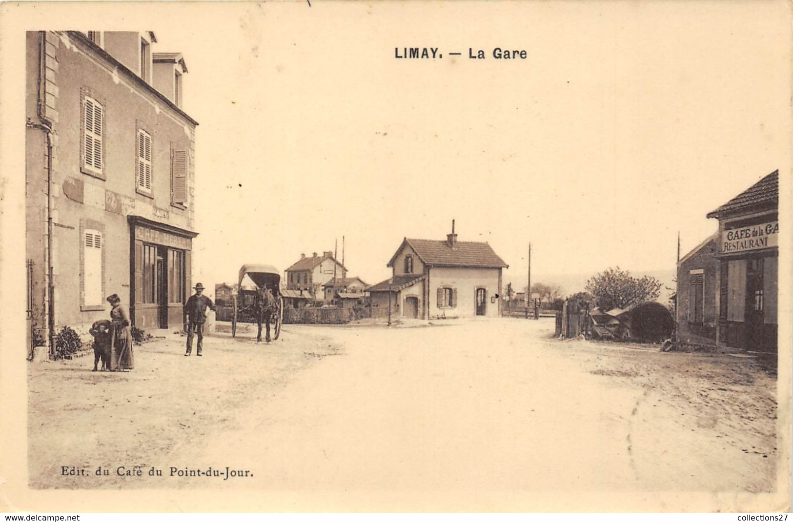 78-LIMAY- LA GARE - Limay