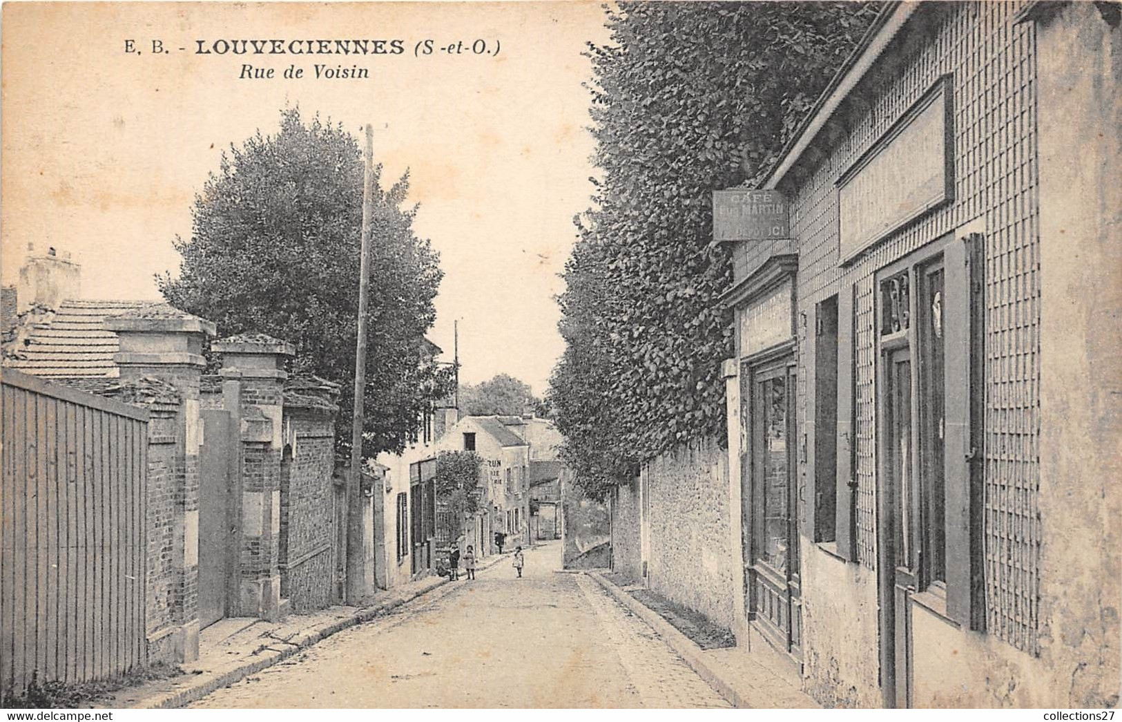 78-LOUVECIENNES- RUE DE VOISIN - Louveciennes