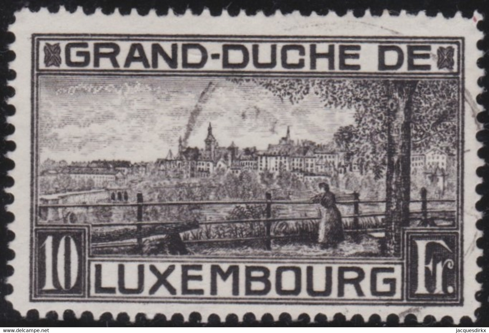 Luxembourg   .  Y&T    .  141  . Perf.  12½      .    O     .   Oblitéré   .   /   .    Gestempelt - Used Stamps