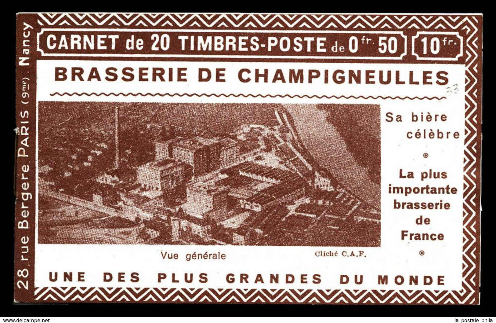 N°257-C2 ** Série Nancy, CHAMPIGNEULLES X4. TB - Autres & Non Classés