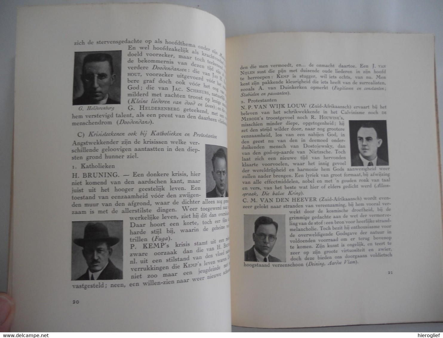 GALERIJ DICHTERS  1930 1940 Nederland Vlaanderen Zuid-Afrika Door Dr. Caeymaex Albe Gilliams Coole Peleman Vertommen - Dichtung