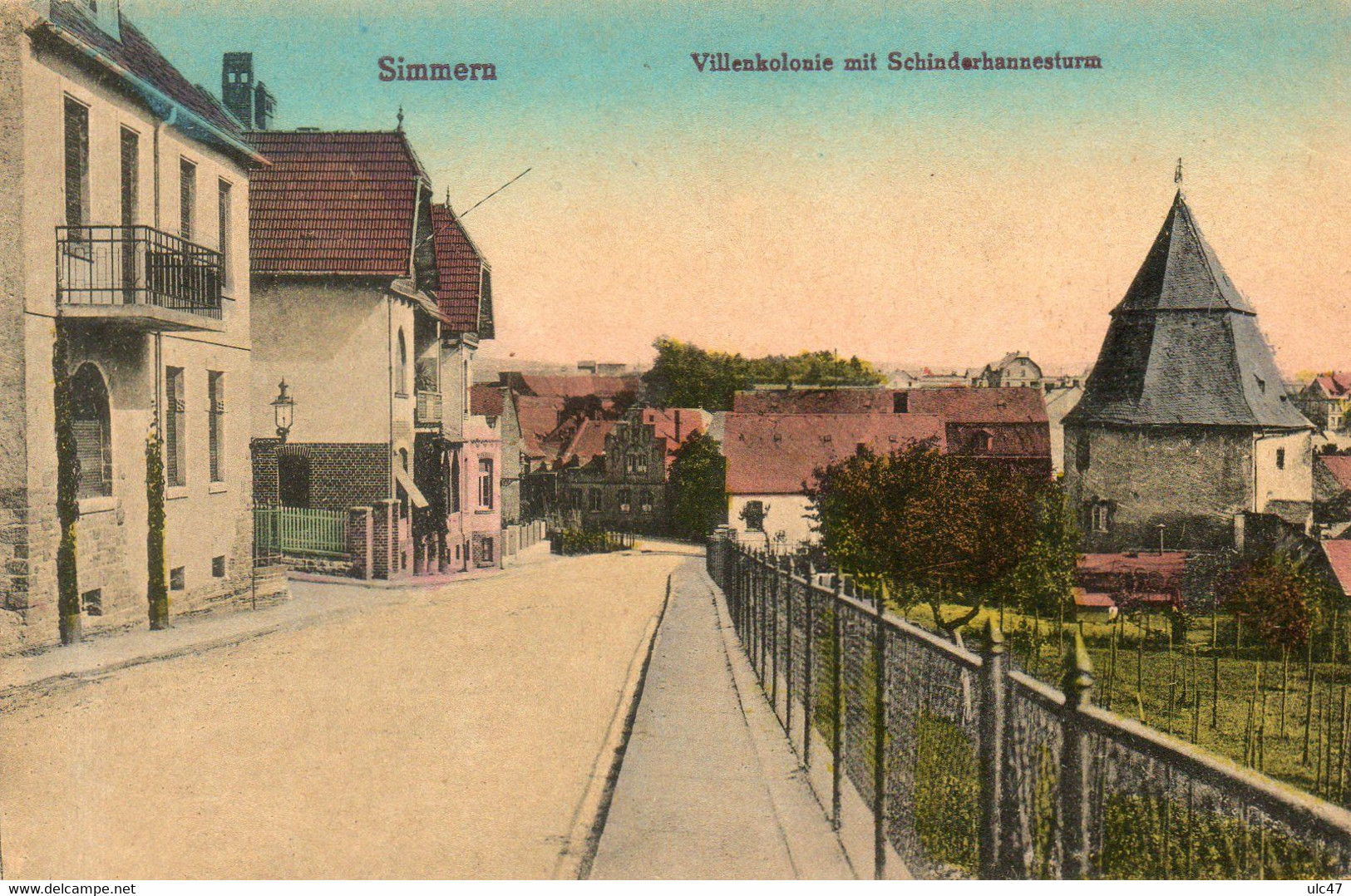 - SIMMERN. - Villenkolonie Mit Schindarhannesturn - - Simmern