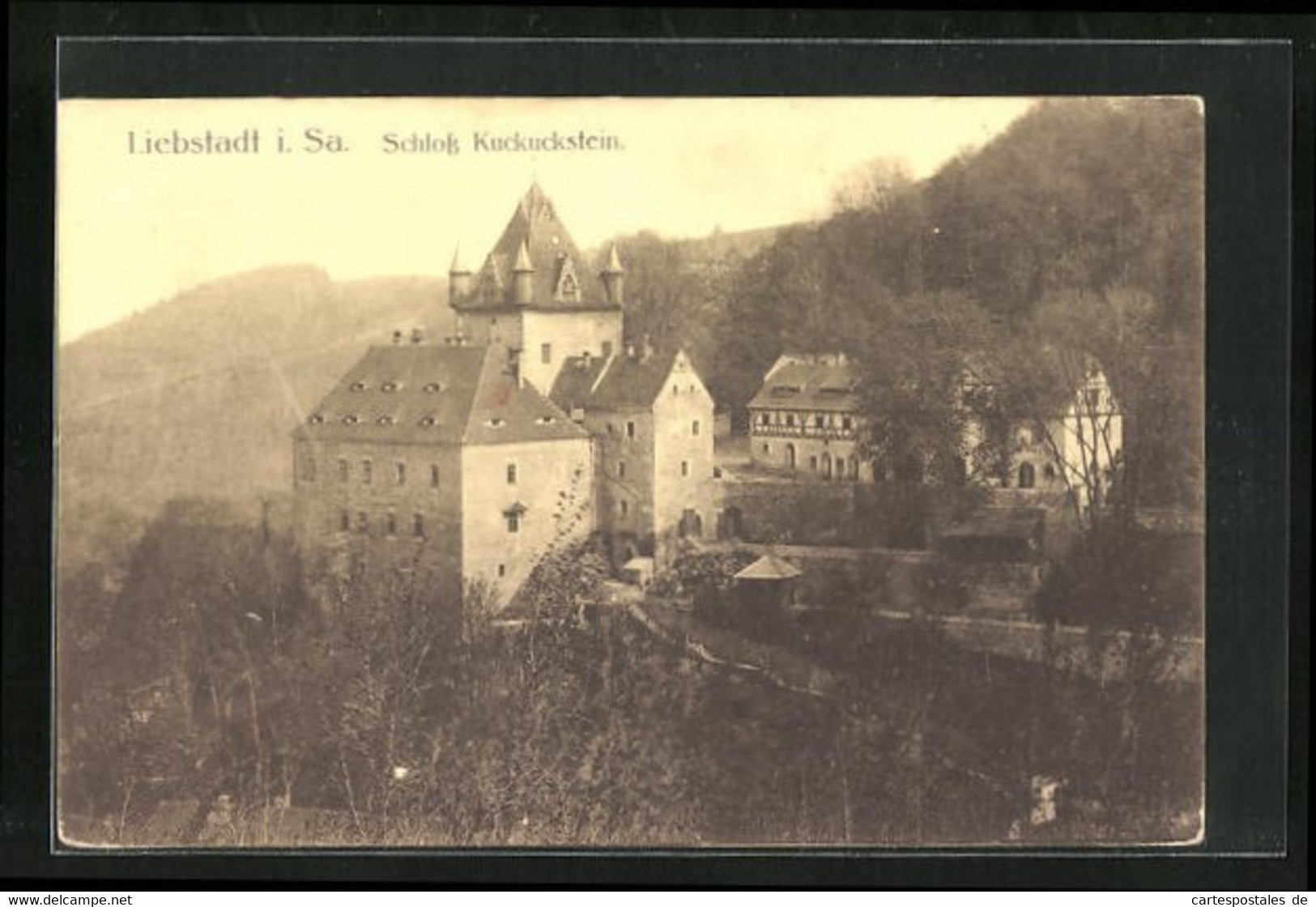 AK Liebstadt I. Sa., Schloss Kuckuckstein - Liebstadt