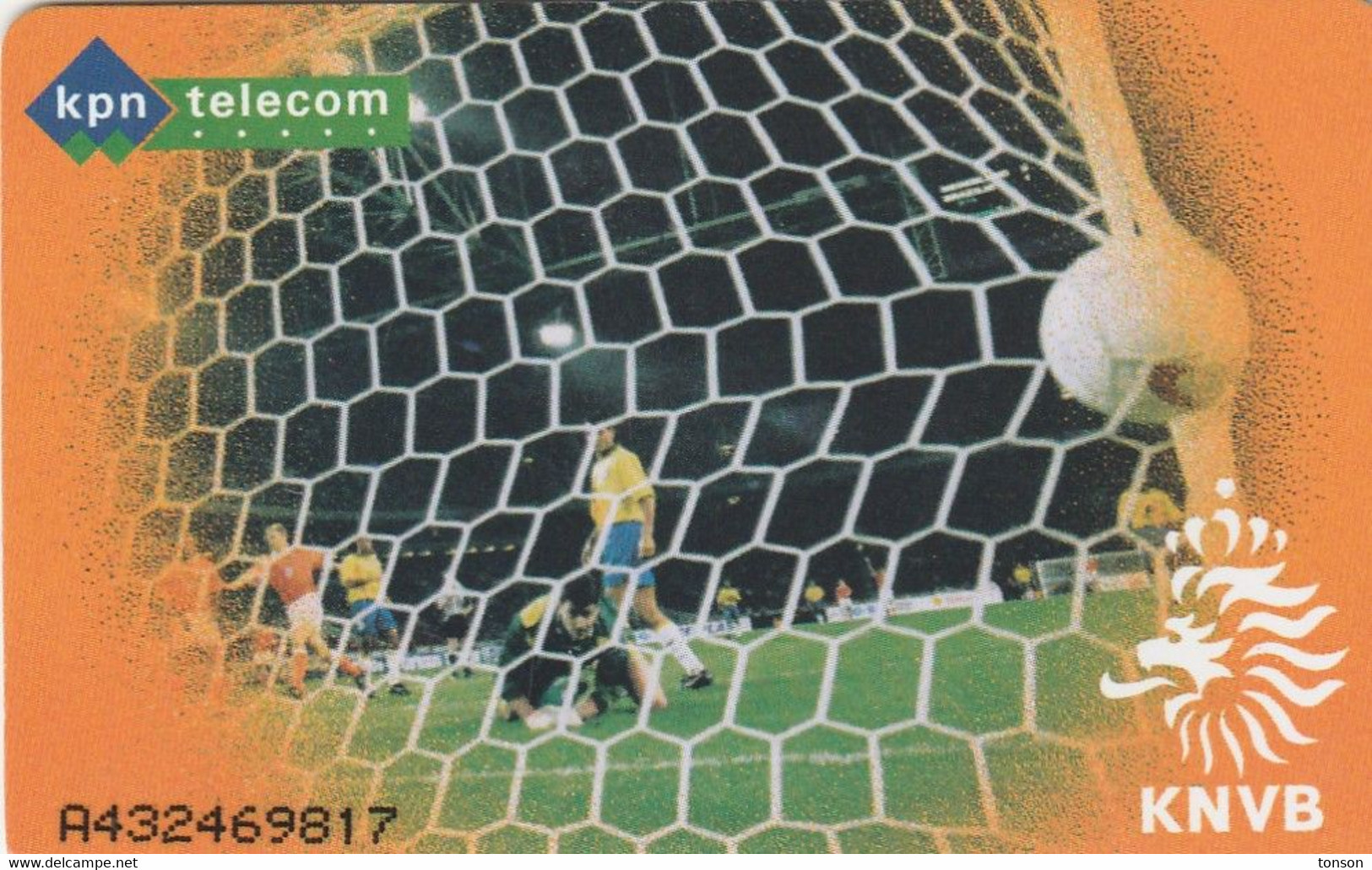 Netherlands,  CG 017-01, Oranje Wave, Football, Eifel Tower,  2 Scans. - Test & Dienst