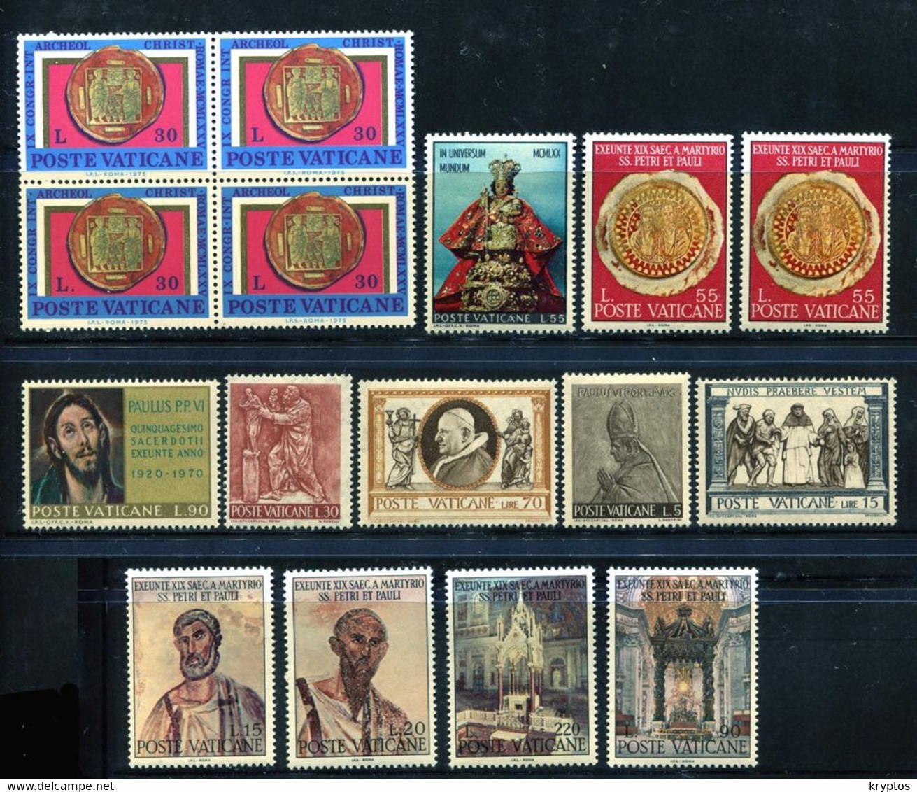 Vatican.. 16 Stamps. All MINT - Collections