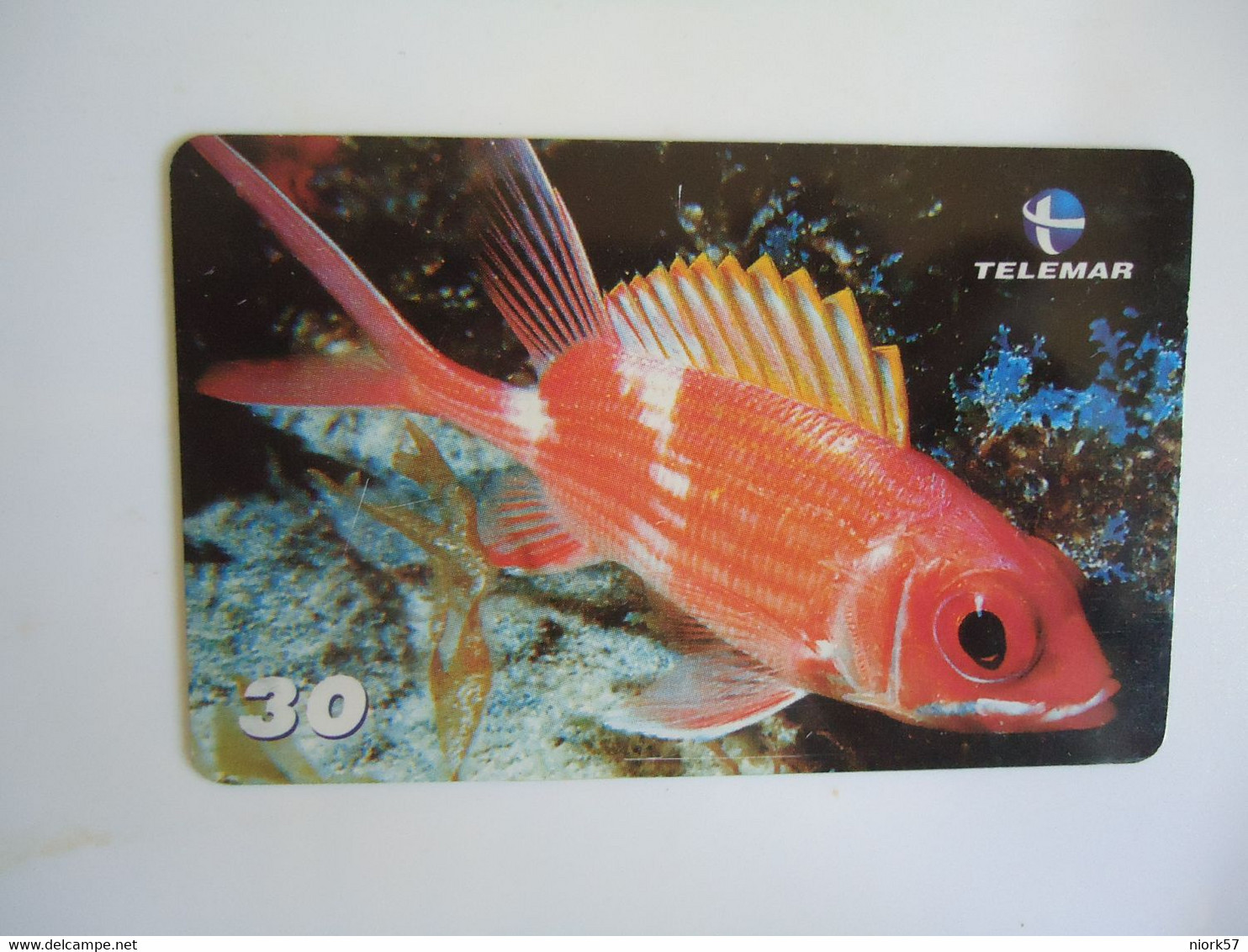 BRAZIL USED CARDS FISH FISHES MARINE LIFE - Peces