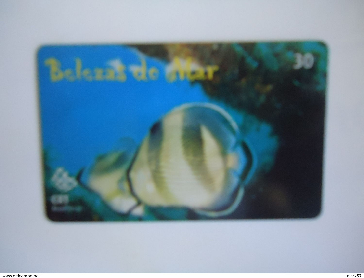 BRAZIL USED CARDS FISH FISHES MARINE LIFE - Poissons