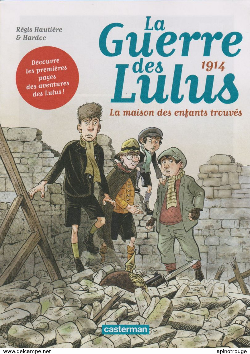 Dossier De Presse HARDOC La Guerre Des Lulus Casterman 2021 (Régis Hautière - Press Books