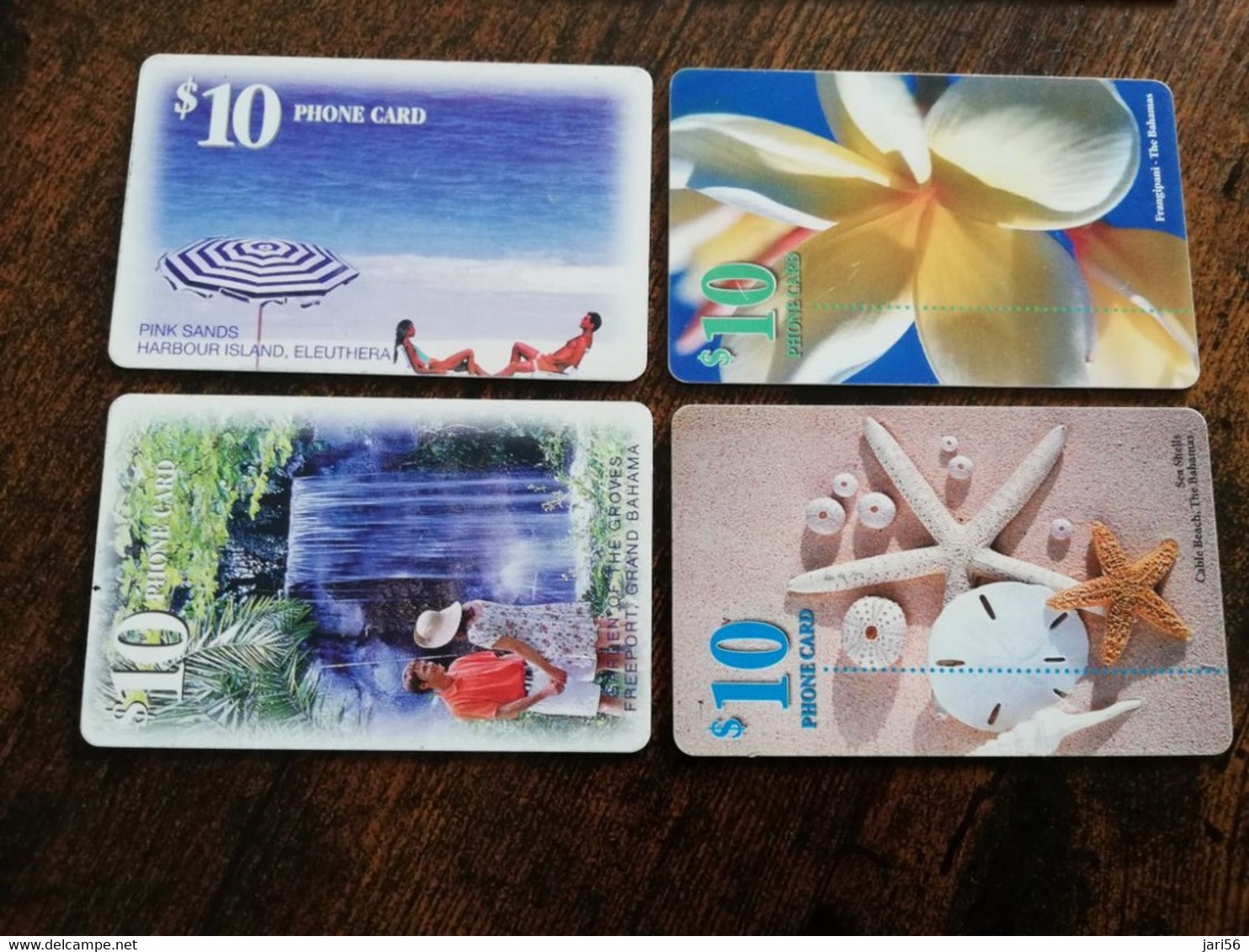 BAHAMAS $5,- CHIPCARD  11 CARDS / SALE /OFFER  SERIE CARDS 4X  $5, 4X $10, 3X$20,-    **5775 ** - Bahamas