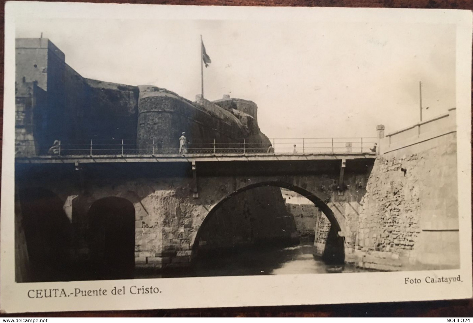 Cp, CEUTA PUENTE DEL CRISTO, Foto Calatayud, Non écrite, ESPAGNE - Ceuta