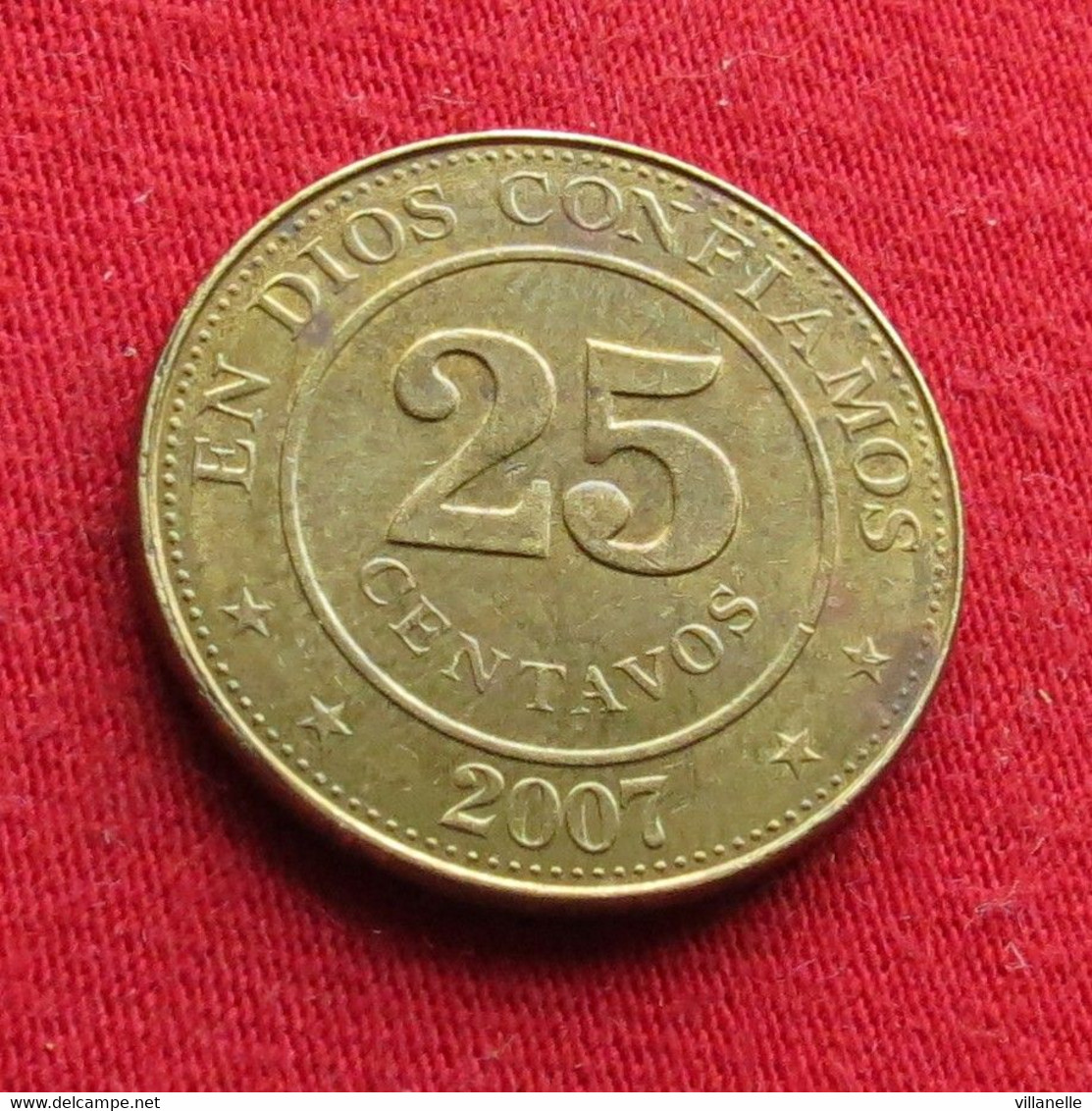 Nicaragua 25 Centavos 2007 - Nicaragua