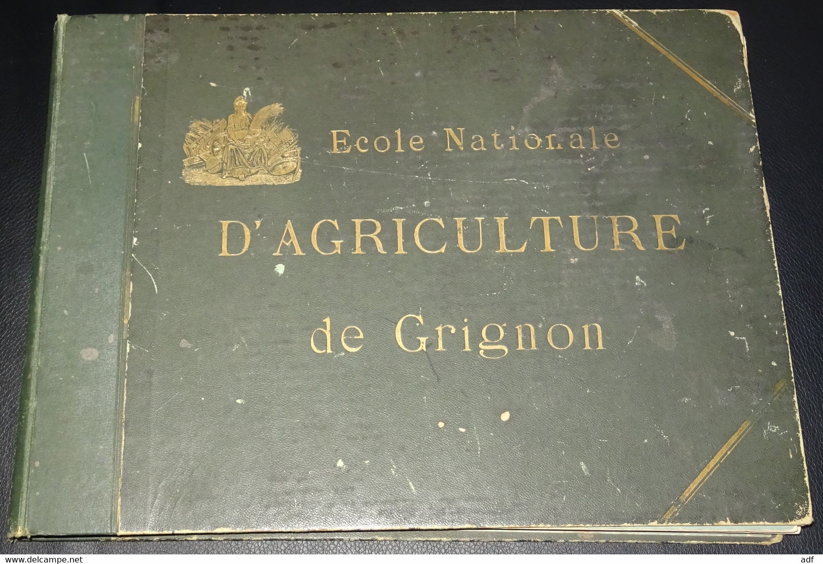 RARE ANCIEN BEAU LIVRE ECOLE NATIONALE D'AGRICULTURE DE GRIGNON, PLANCHES PHOTO PHOTOTYPIE BERTHAUD. YVELINES 78 - Ile-de-France