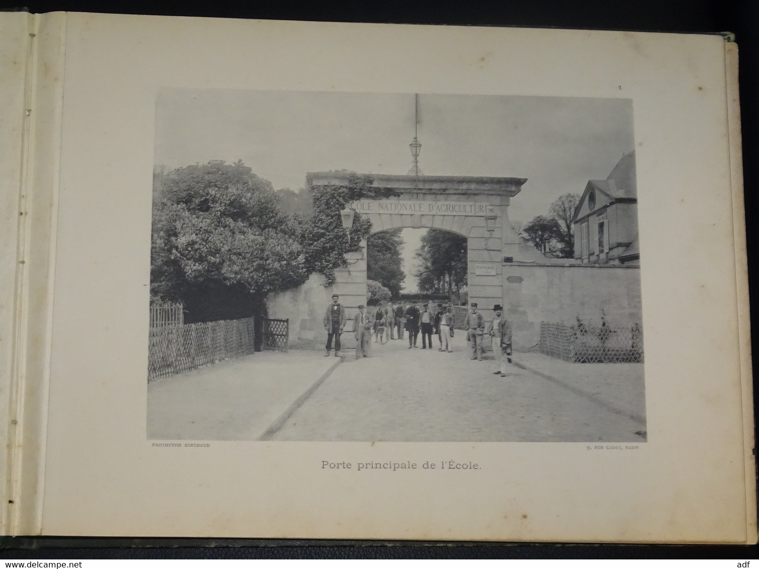 RARE ANCIEN BEAU LIVRE ECOLE NATIONALE D'AGRICULTURE DE GRIGNON, PLANCHES PHOTO PHOTOTYPIE BERTHAUD. YVELINES 78 - Ile-de-France