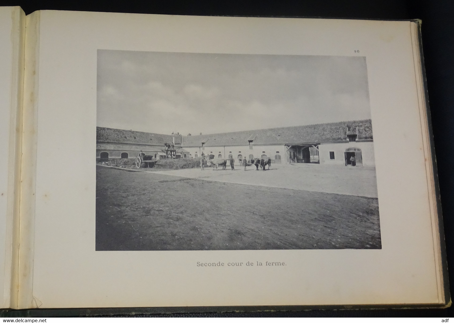 RARE ANCIEN BEAU LIVRE ECOLE NATIONALE D'AGRICULTURE DE GRIGNON, PLANCHES PHOTO PHOTOTYPIE BERTHAUD. YVELINES 78