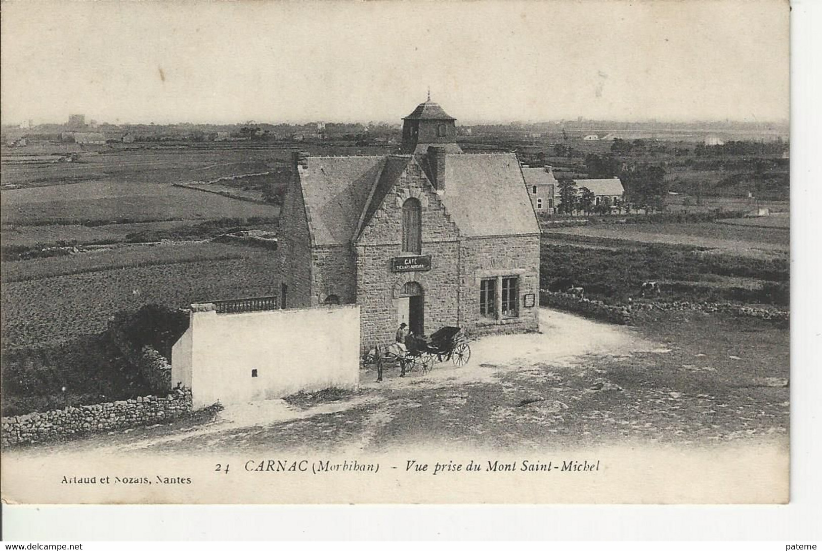 Carnac  Morbihan Vue Prise Du Mont Saint Michel - Carnac