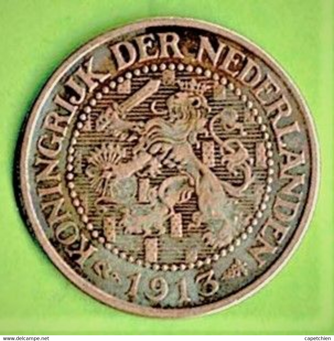 PAYS BAS / 2 1/2 CENT / 1913 - 2.5 Cent