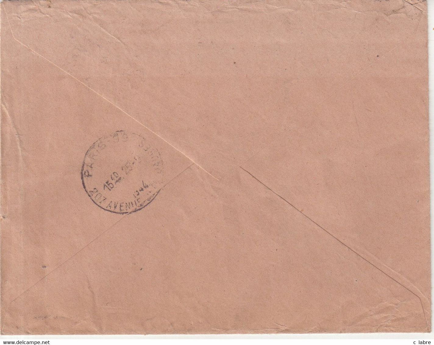 FRANCE : AFFRANCHISSEMENT A 3F . ARC DE TRIOMPHE . PAR PNEUMATIQUE . 1944 . - Cartas & Documentos