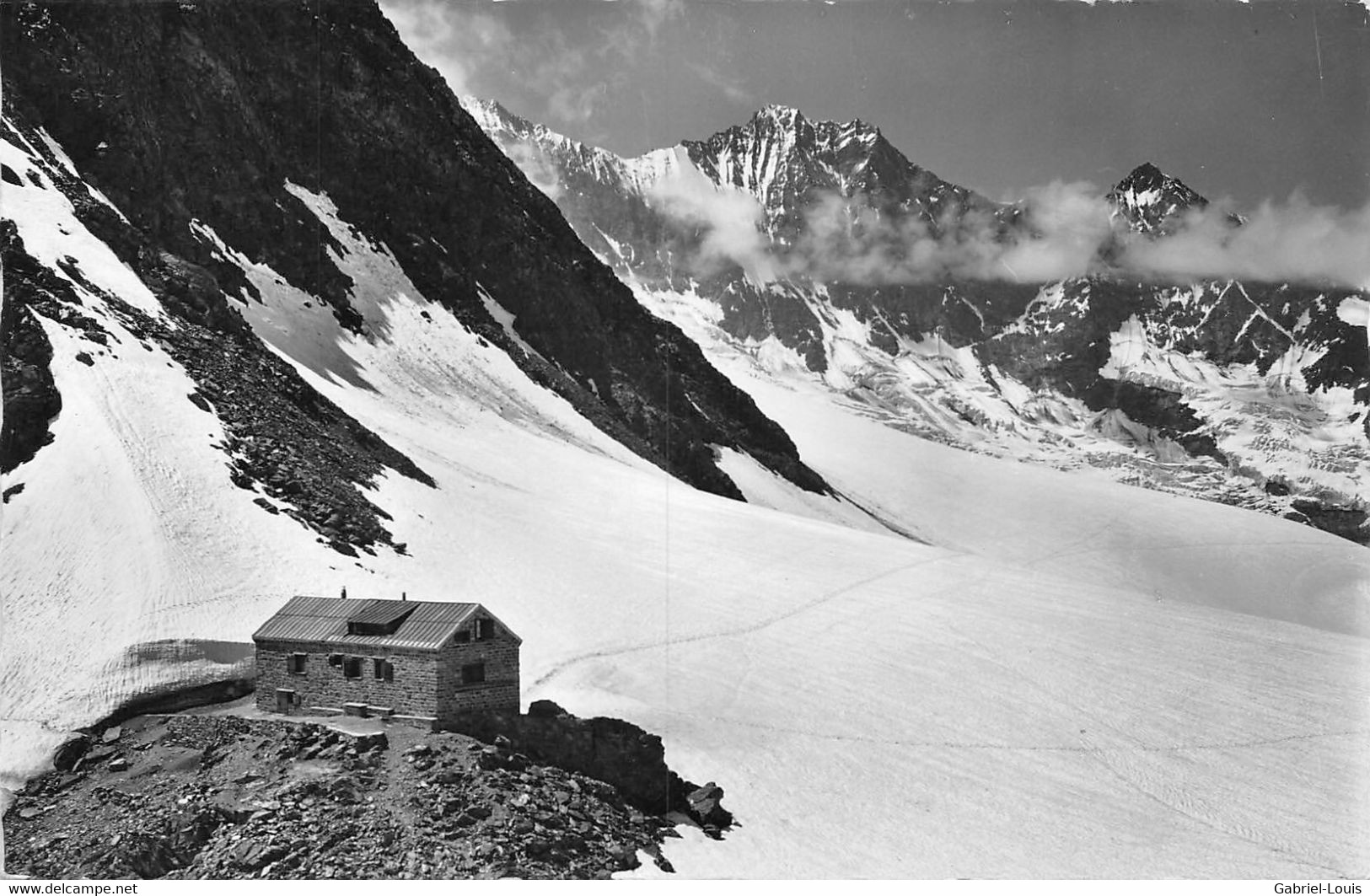 Britania Hütte Dom Lenzspitze BritaniaHütte  Saas-Almagell - Saas-Almagell