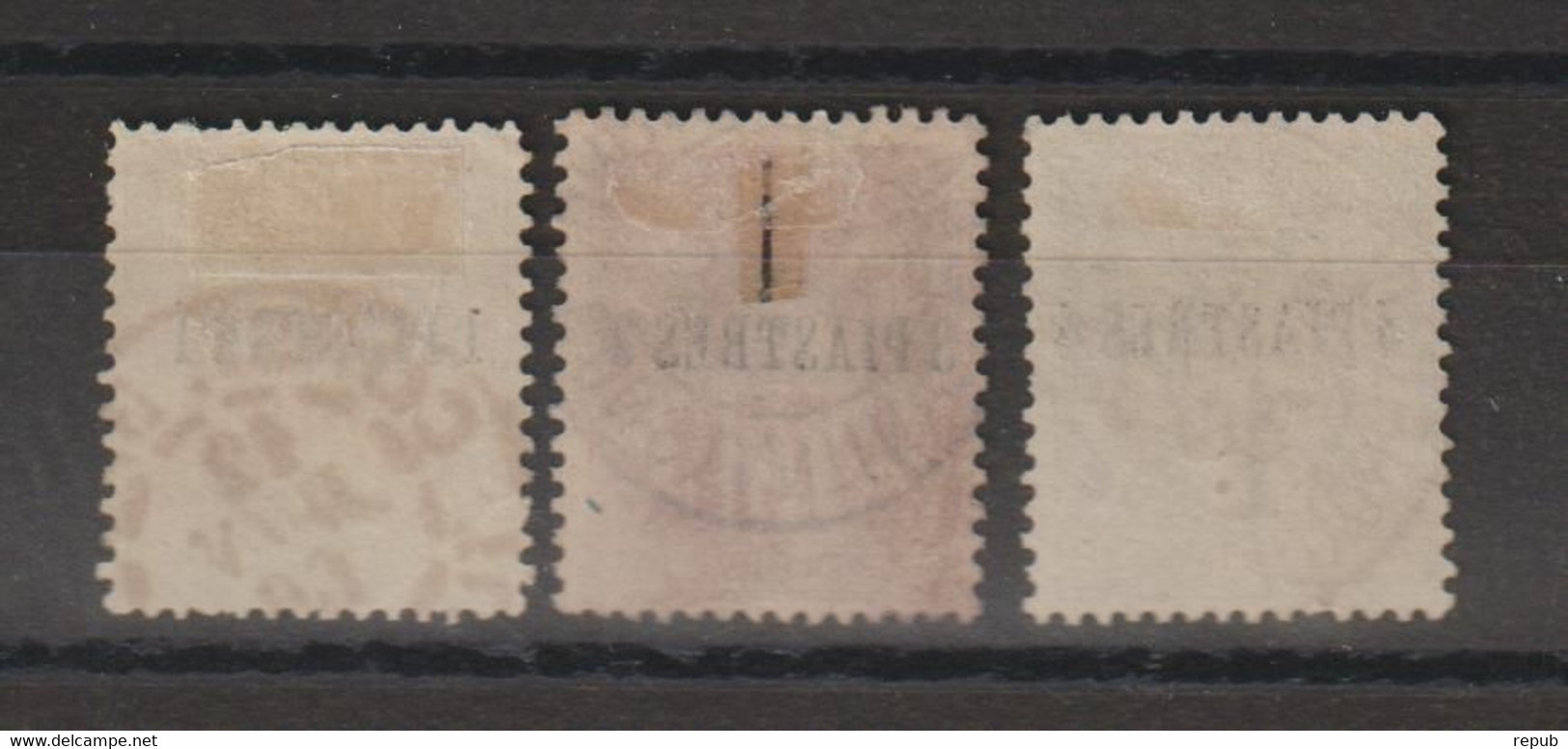 Levant 1885 Série 1-3 3 Val Oblit. Used - Oblitérés