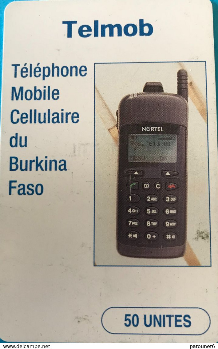 BURKINA FASO  - Phonecard  -  ONATEL  - 50 Unités - Burkina Faso