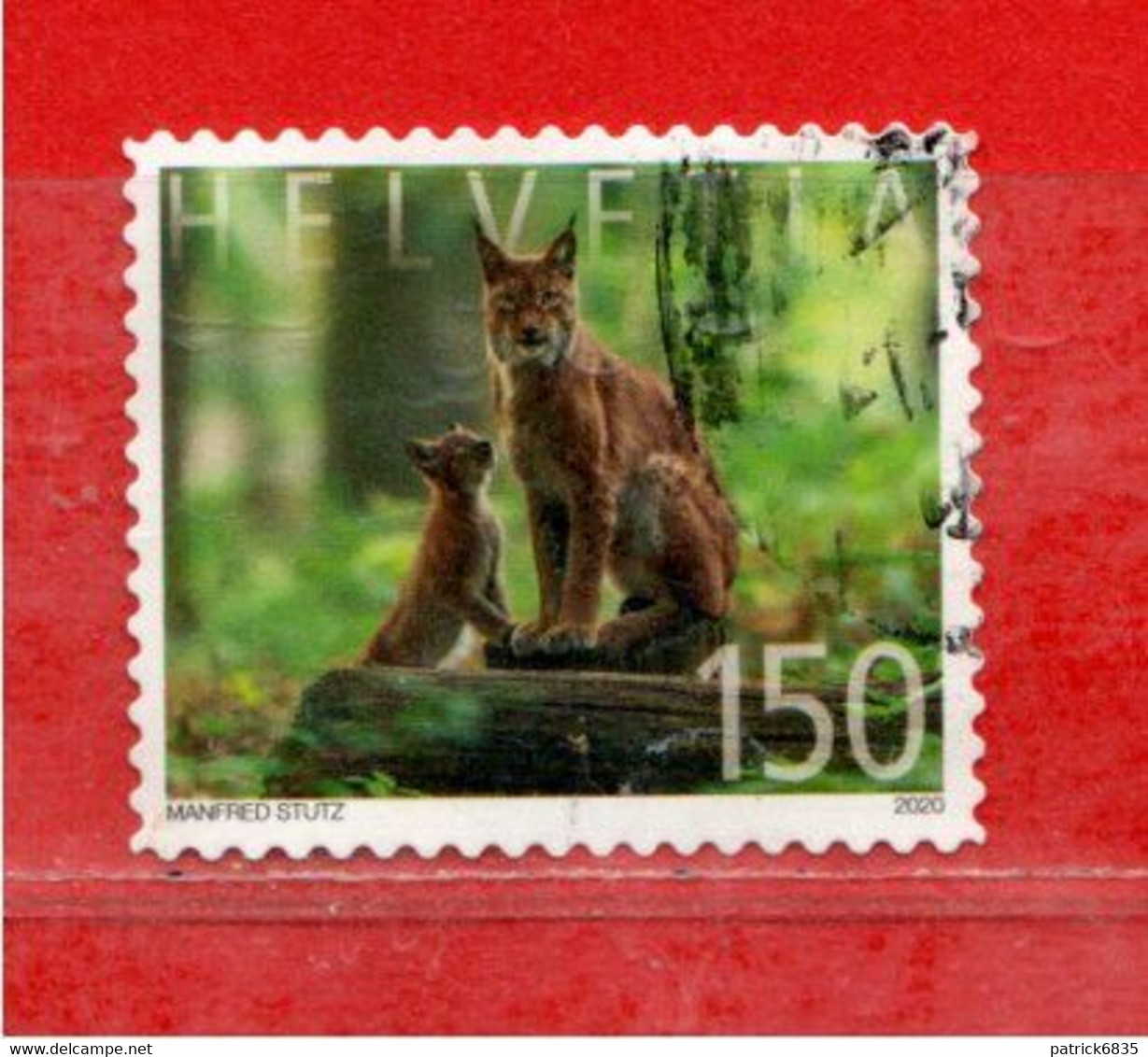 Svizzera °-2020 -  ANIMAUX - LINCE - Mi. 2636. - Used Stamps