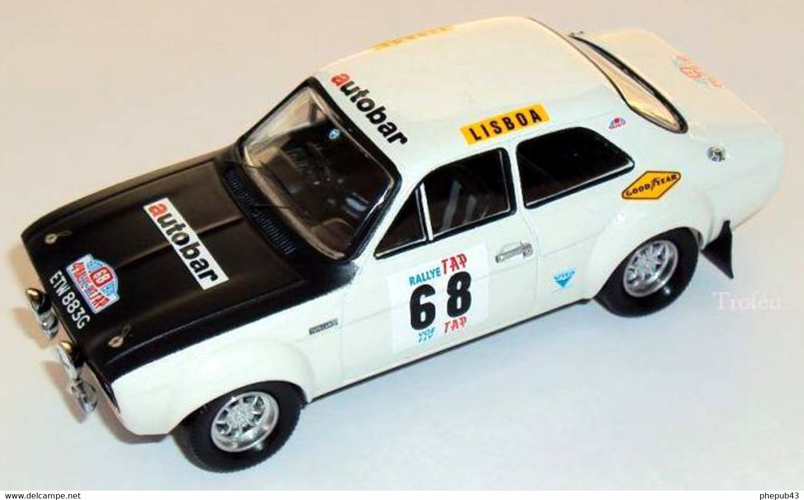 Ford Escort MKI 1600 TC - Fall/Liddon - Portugal 1970 #68 - Troféu - Trofeu