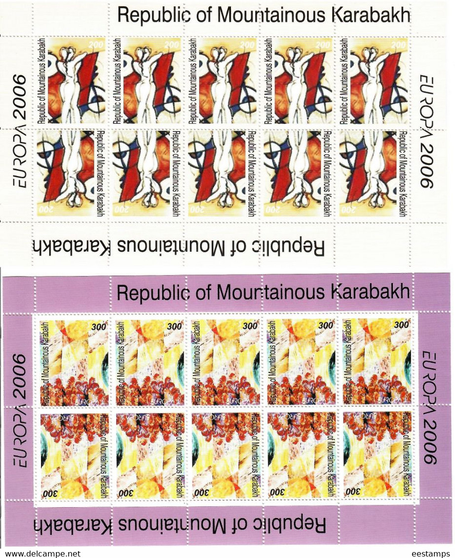 Armenia / Nagorno Karabakh 2006 ● Europa CEPT● Integration .2v M/S Of 10 - Armenia