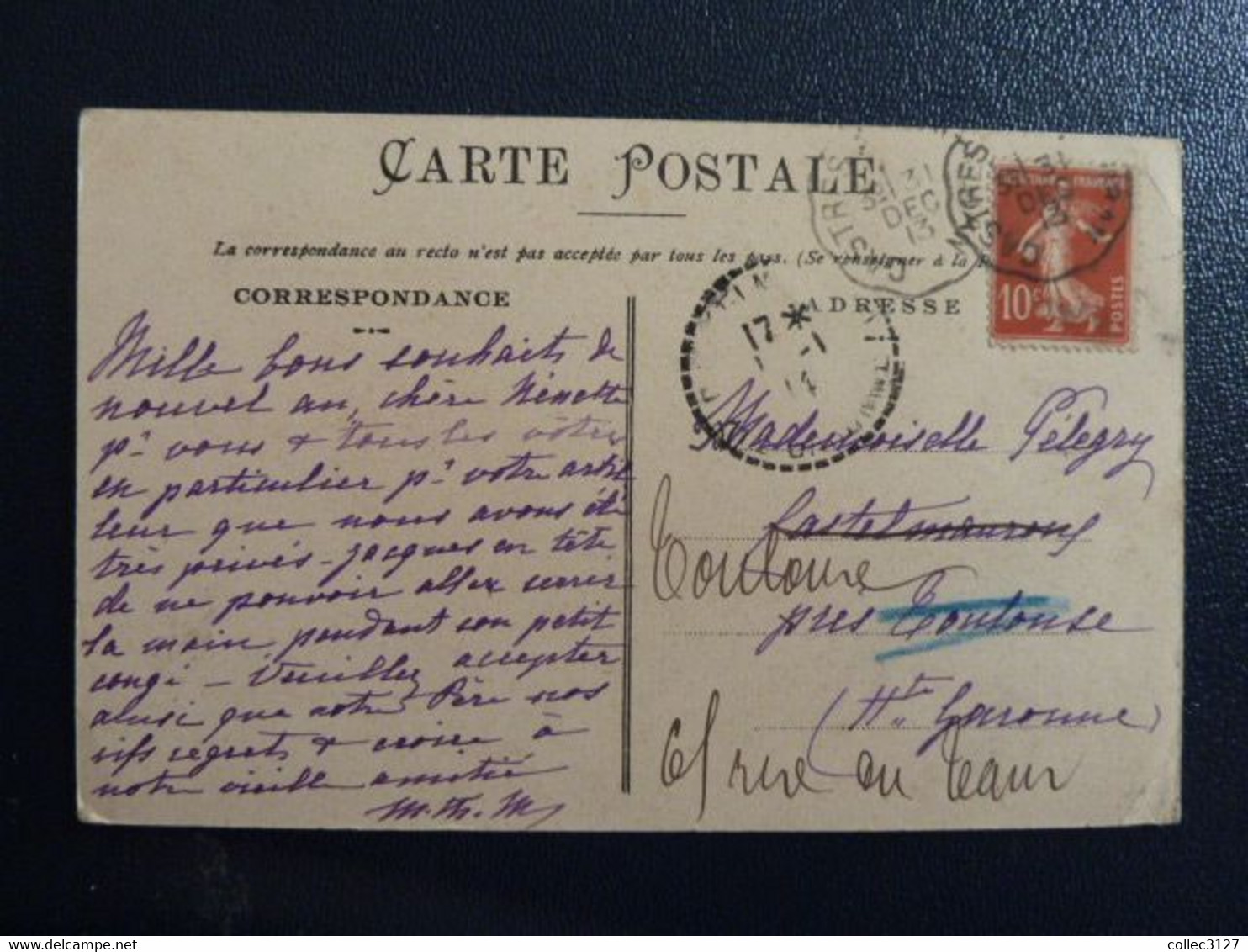 Z35 - 81 - Chateau De Fonselarde Près Lavaur - Edition Berdoulat - 31/12/1913 Et 1/1/1914 - Lavaur