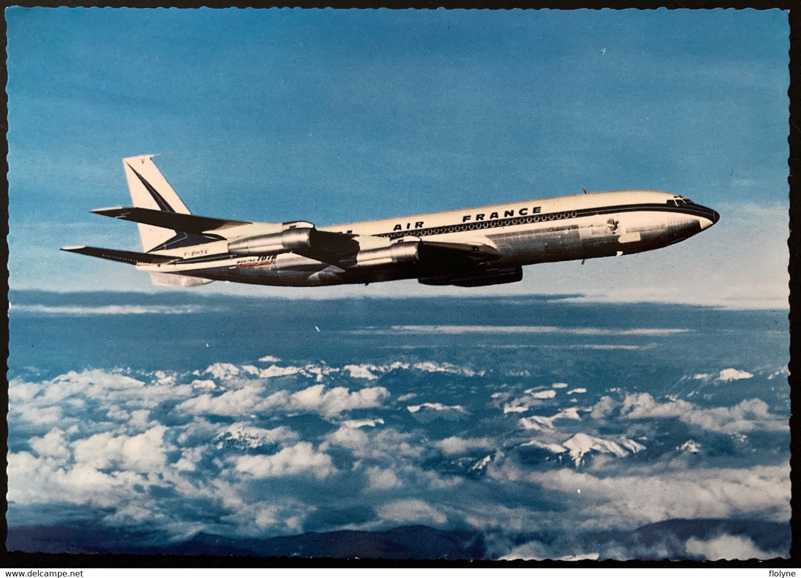 Aviation - AIR FRANCE - Avion Boeing 707 Intercontinental - 1946-....: Modern Era