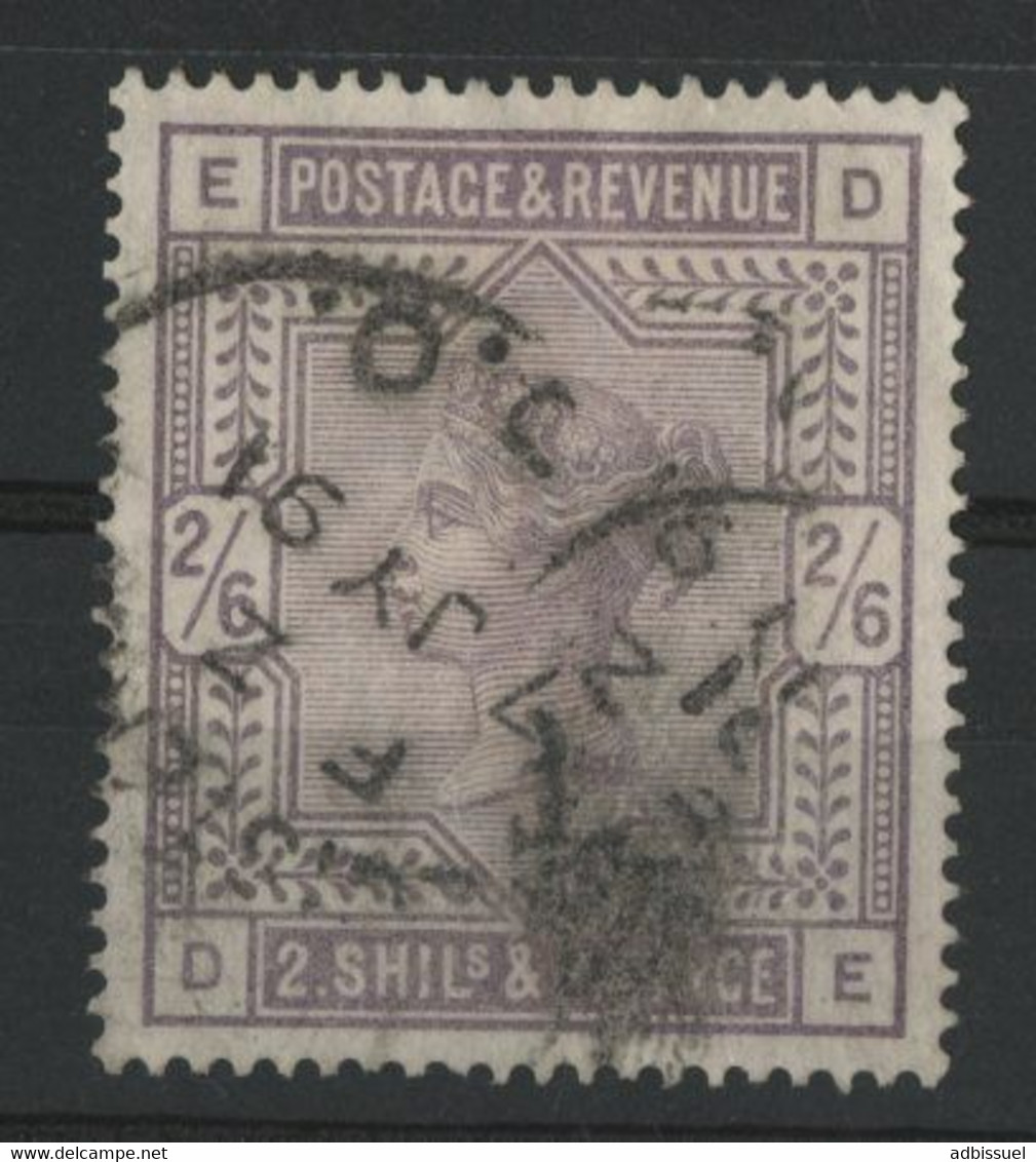 N° 86   2/6 Violet Cote 125 € Oblitéré - Used Stamps
