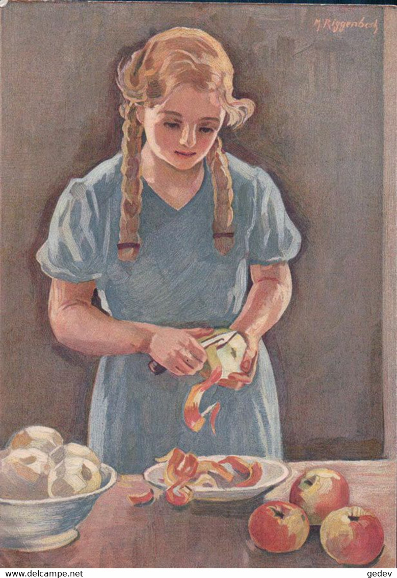 Carte Fête Nationale 1934 Non Circulée, Jeune Fille, Education Ménagère (331) 10x15 Pli D'angle - Non Classés