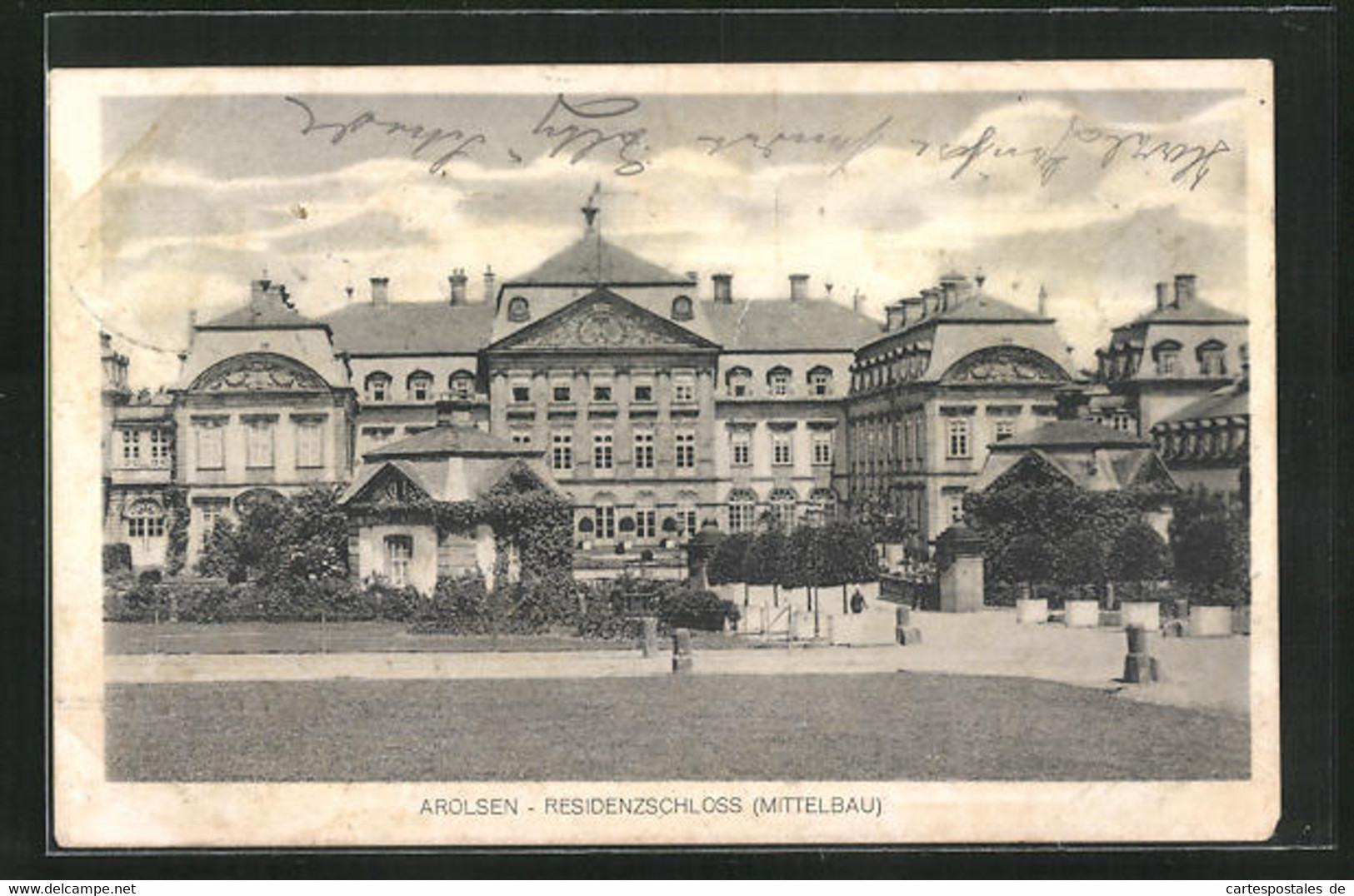 AK Arolsen, Residenzschloss (Mittelbau) - Bad Arolsen