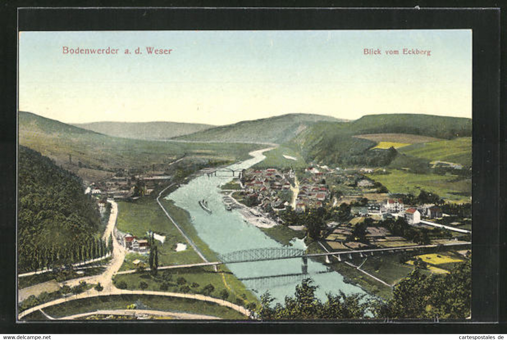 AK Bodenwerder / Weser, Blick Vom Eckberg - Bodenwerder