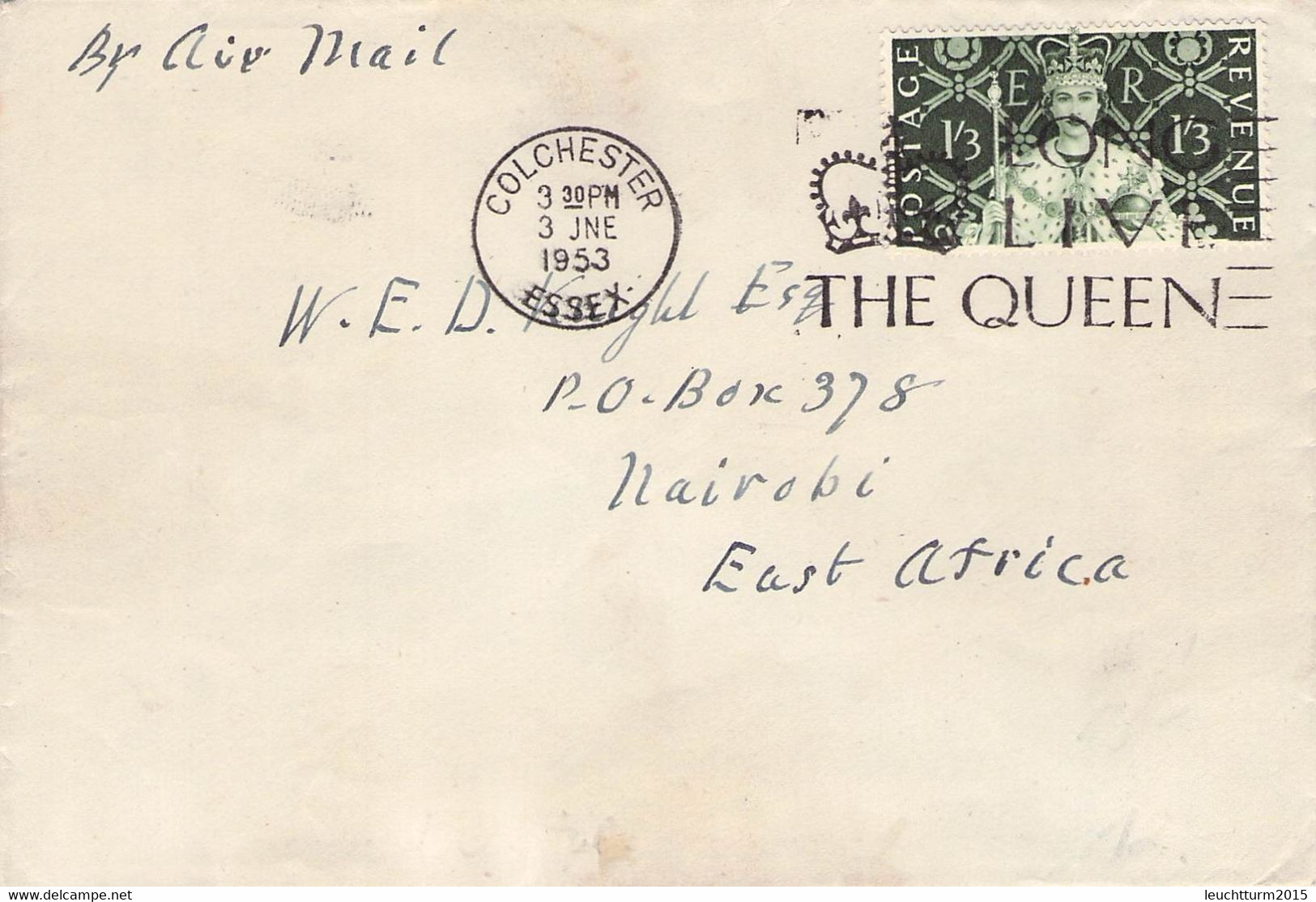 GREAT BRITAIN - FDC 1/3 CORONATION JNE 3, 1953 *** QG71 - 1952-1971 Pre-Decimal Issues