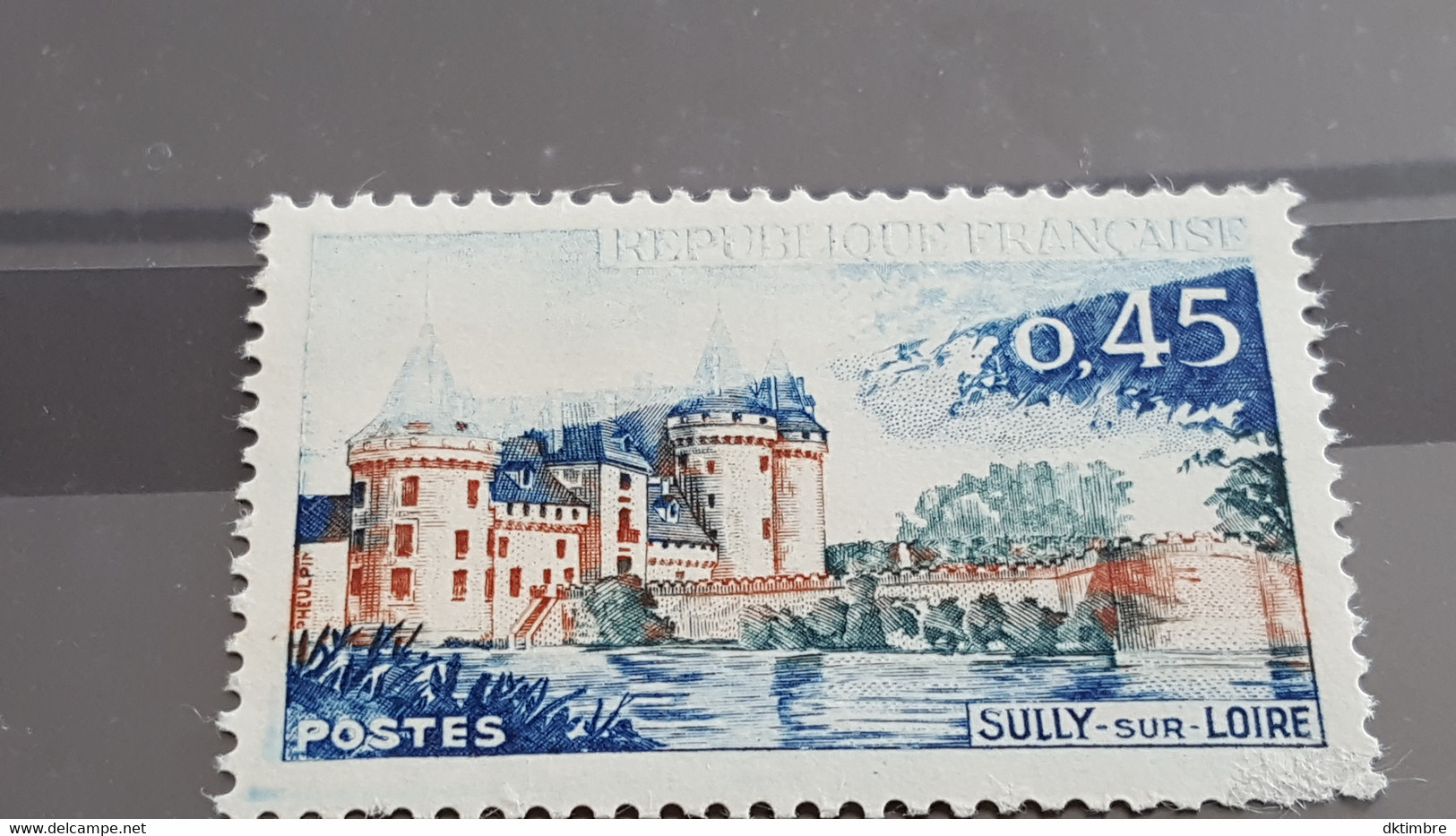 LOT549236 TIMBRE DE FRANCE NEUF** LUXE VARIETE DDEFAUT D IMPRESSION SIGNE BRUN RARE - Collections