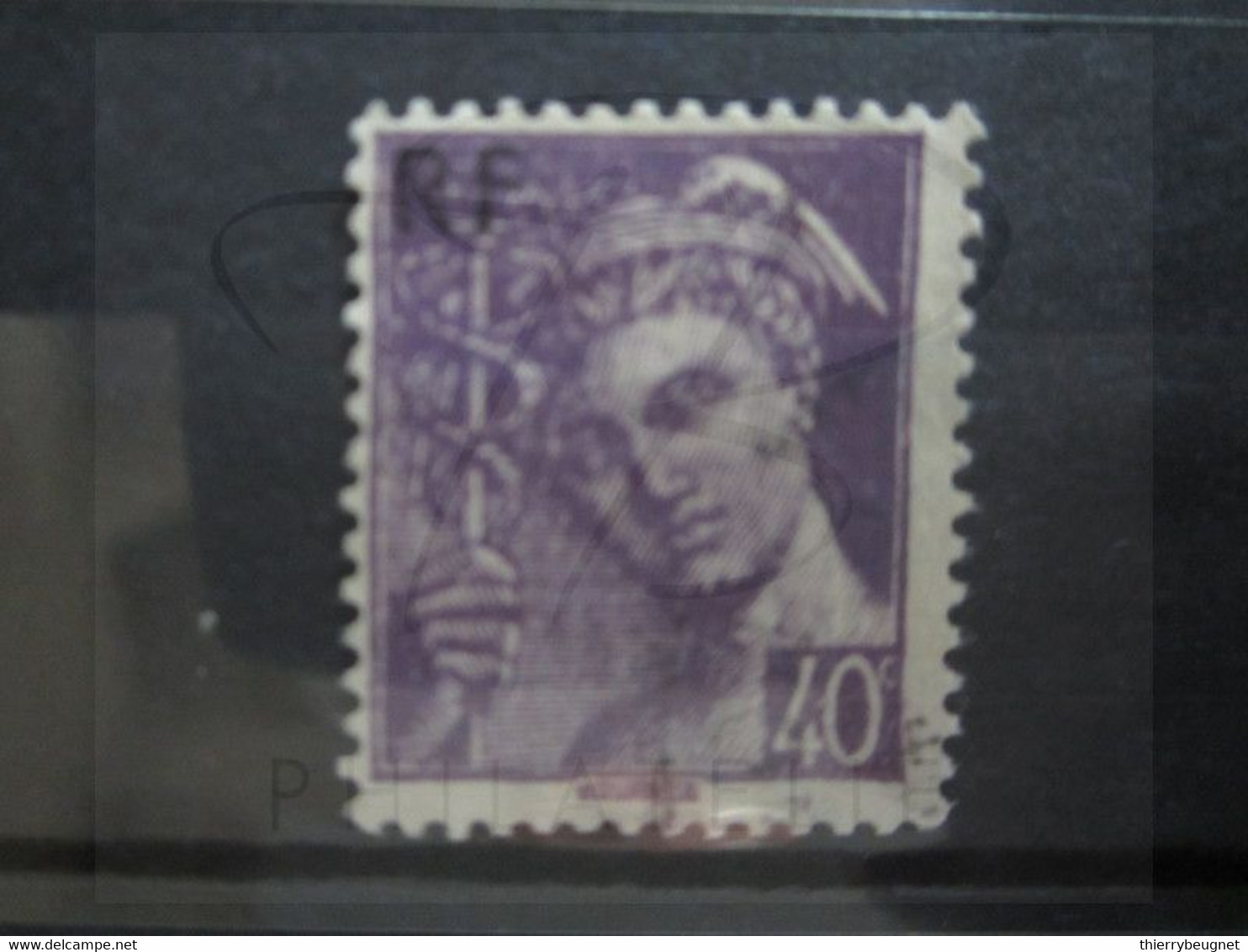 VEND BEAU TIMBRE DE FRANCE N° 659 , LEGENDE EFFACEE !!! - Used Stamps