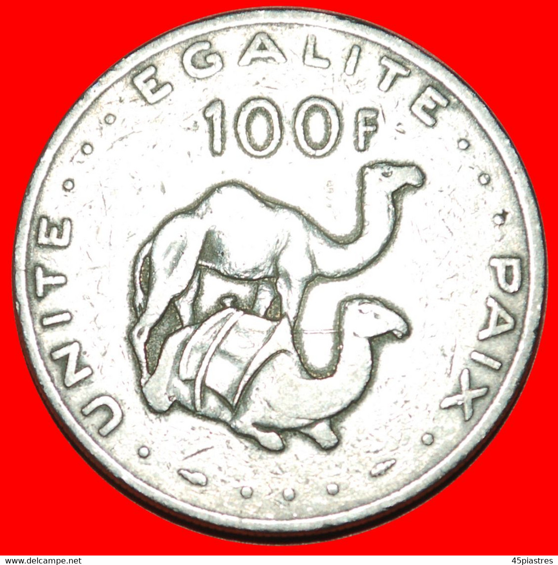• CAMELS FRANCE (1977-2017): DJIBOUTI  ★ 100 FRANCS 1977! LOW START ★ NO RESERVE! - Dschibuti