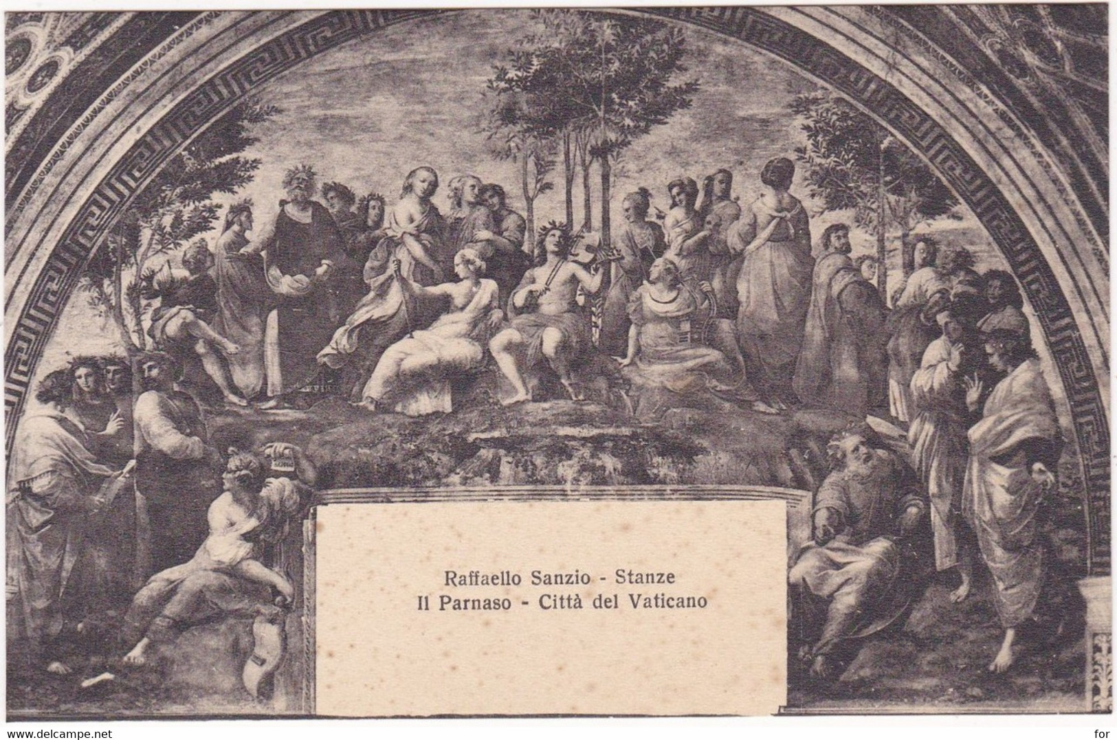 Vatican : Raffaello Sanzio : Stanze : Il Parnaso : Città Del Vaticano : Peintre - Religion - Christianisme - Vatikanstadt