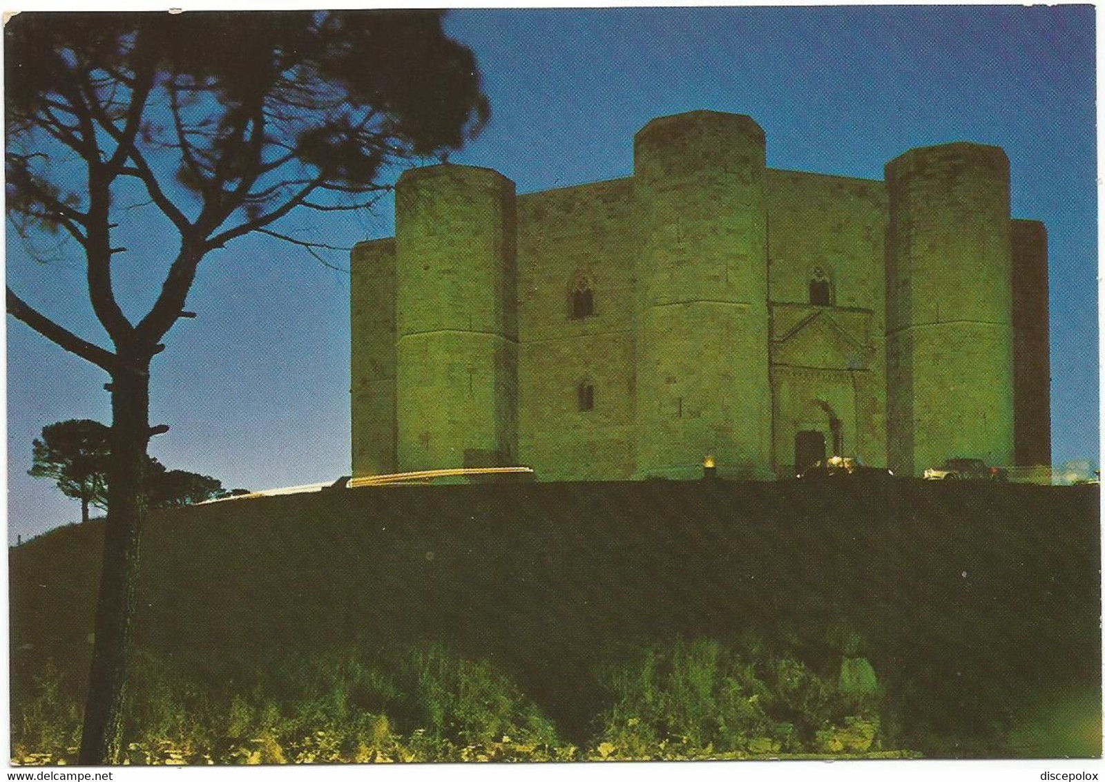 P5604 Andria (BAT) - Castel Del Monte - Castello Chateau Castle Schloss Castillo - Notturno Notte Night / Non Viaggiata - Andria