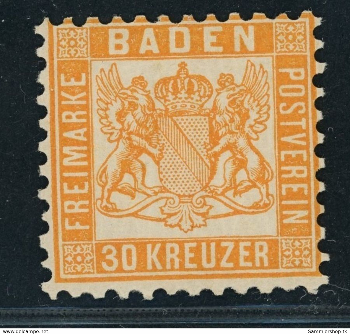 Baden Michel Nummer 22a Postfrisch Xx - Mint