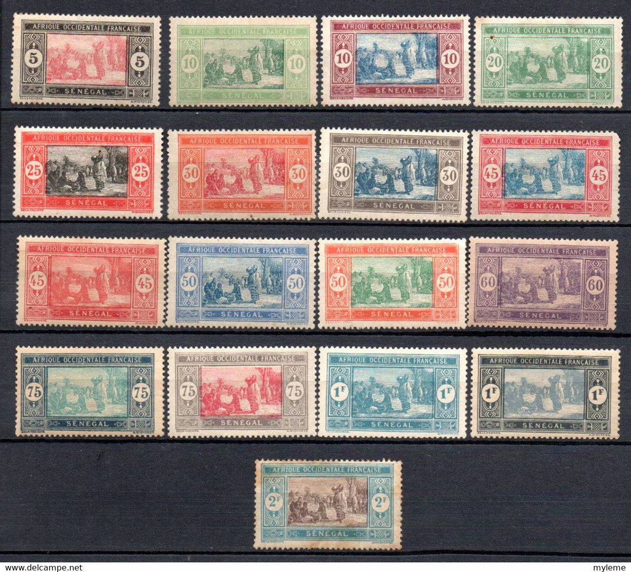 W-8  Sénégal N° 72 à 86 **, * Et Oblitérés   A Saisir !!! - Senegal (1960-...)