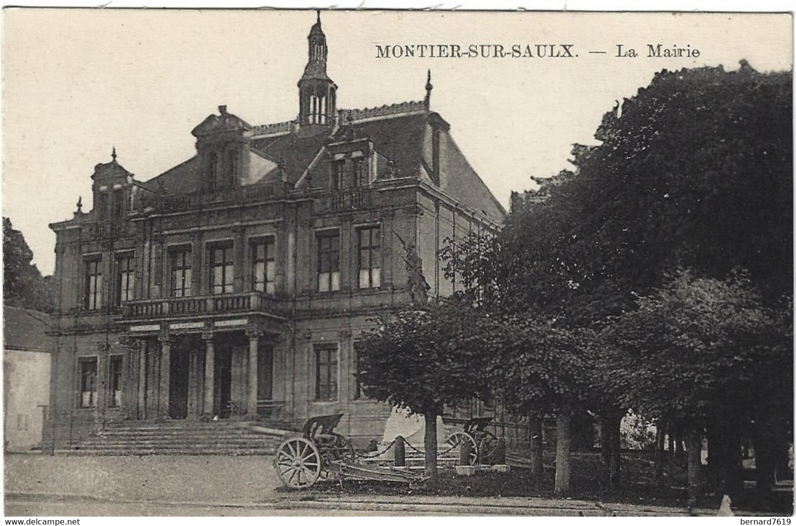 55  Montiers Sur Saulx  -  La  Mairie - Montiers Sur Saulx