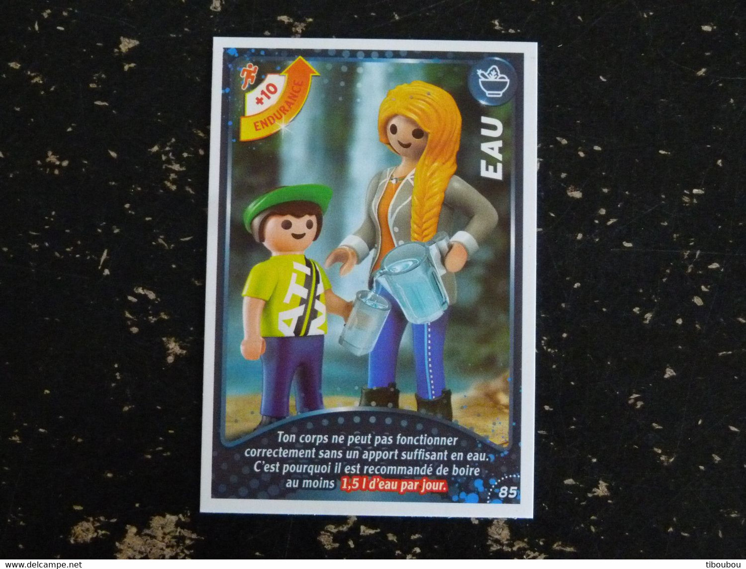 CARTE CARREFOUR PLAYMOBIL N° 85 - EAU WASSER WATER - Sonstige & Ohne Zuordnung