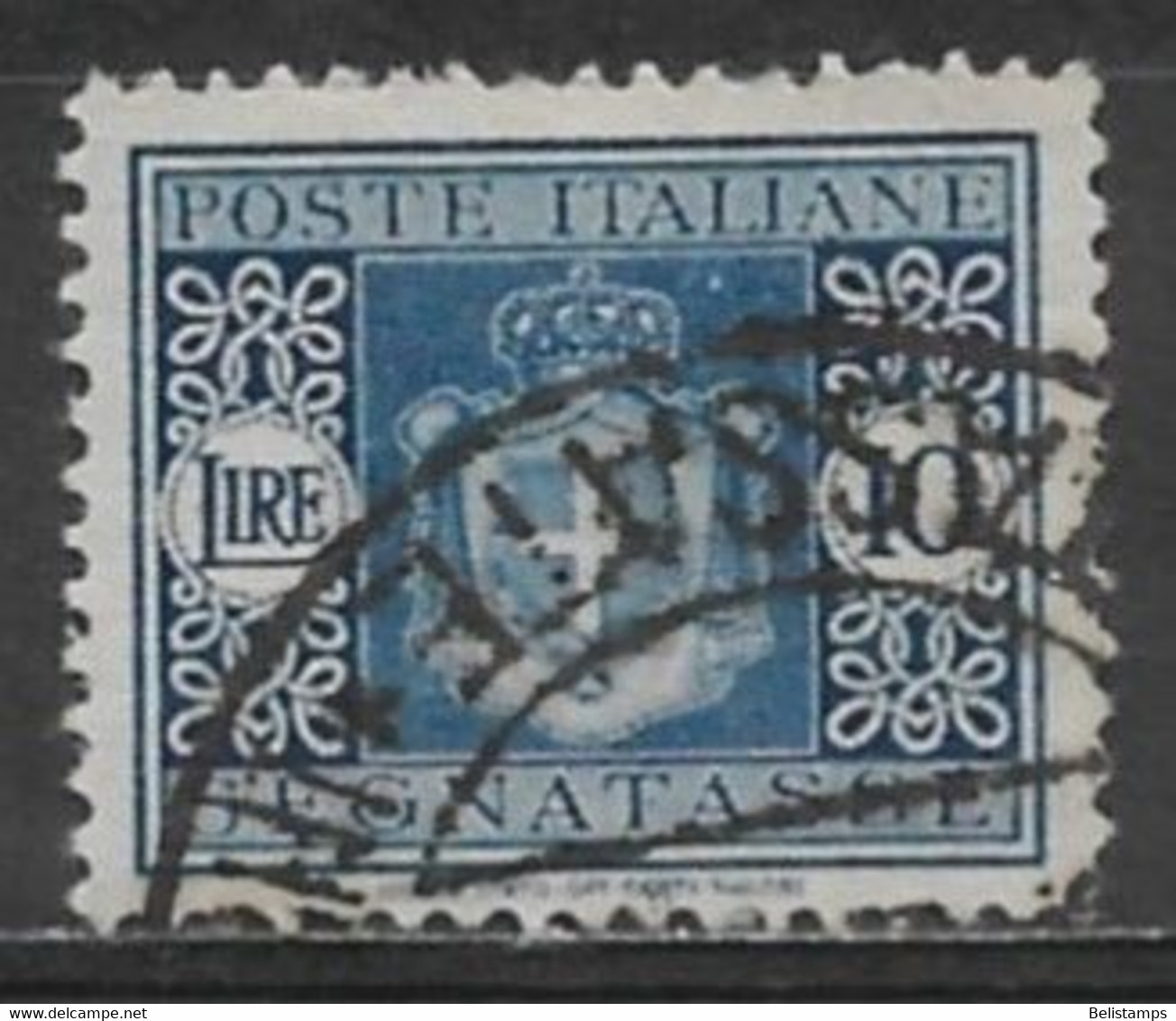 Italy 1945. Scott #J63 (U) Coat Of Arms - Postage Due