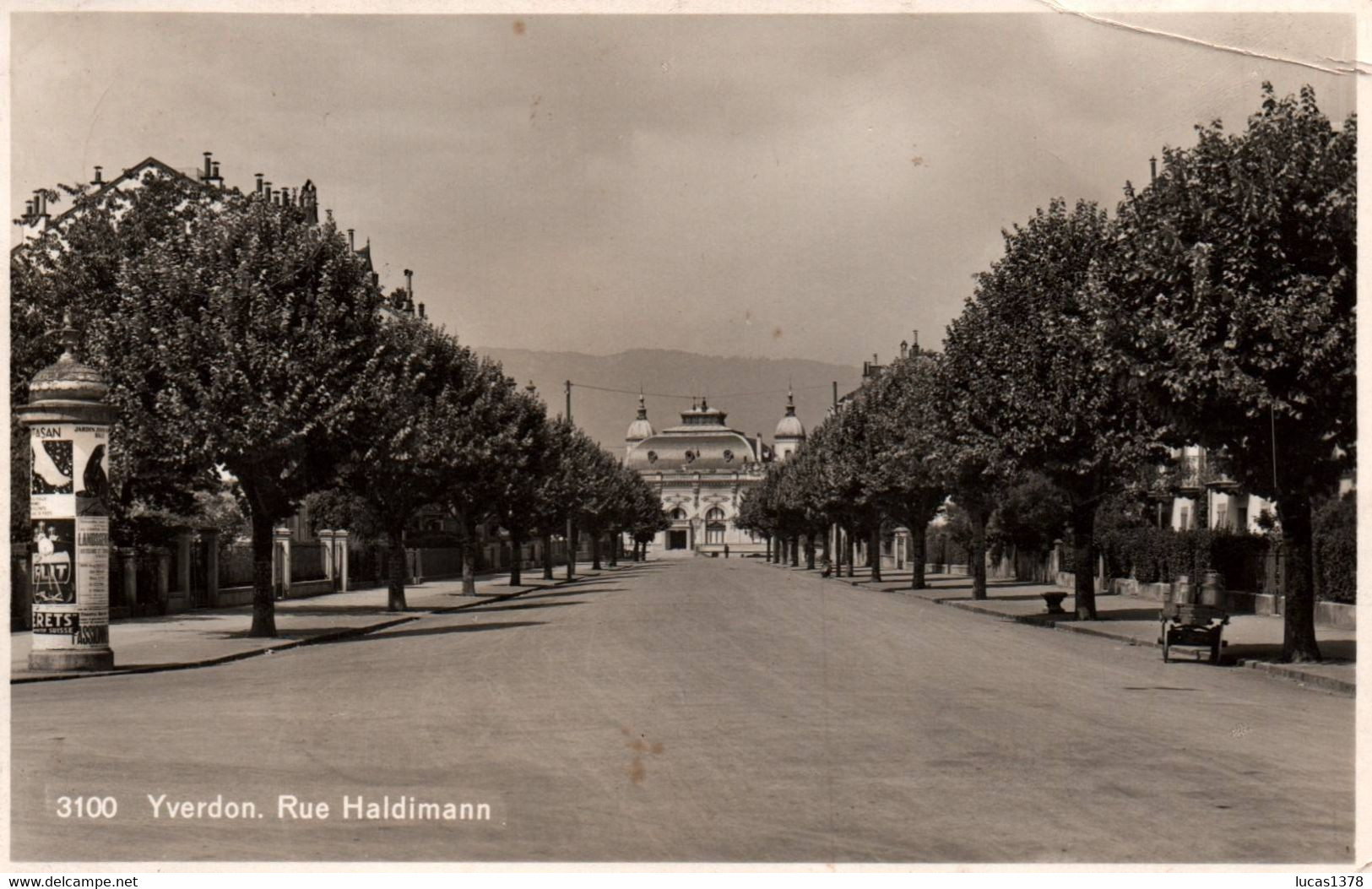 SUISSE - VAUD - YVERDON - RUE HALDIMANN - Yverdon-les-Bains 