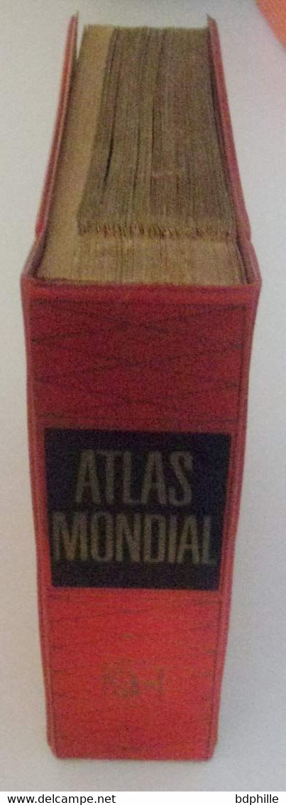 Nouvel Atlas Mondial 1958 TBE - BD & Mangas (autres Langues)