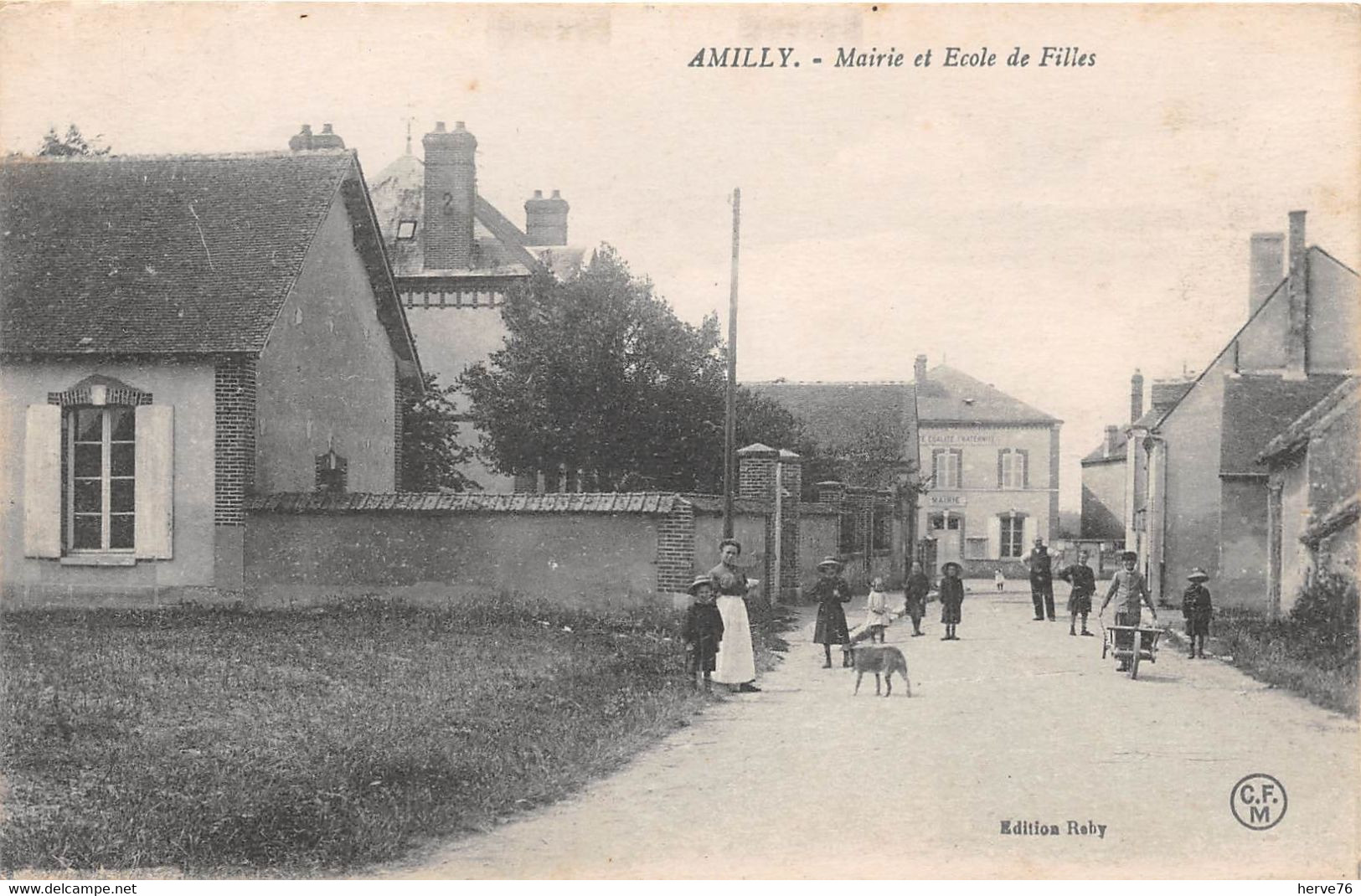 AMILLY (45) - Mairie Et Ecole De Filles - Amilly