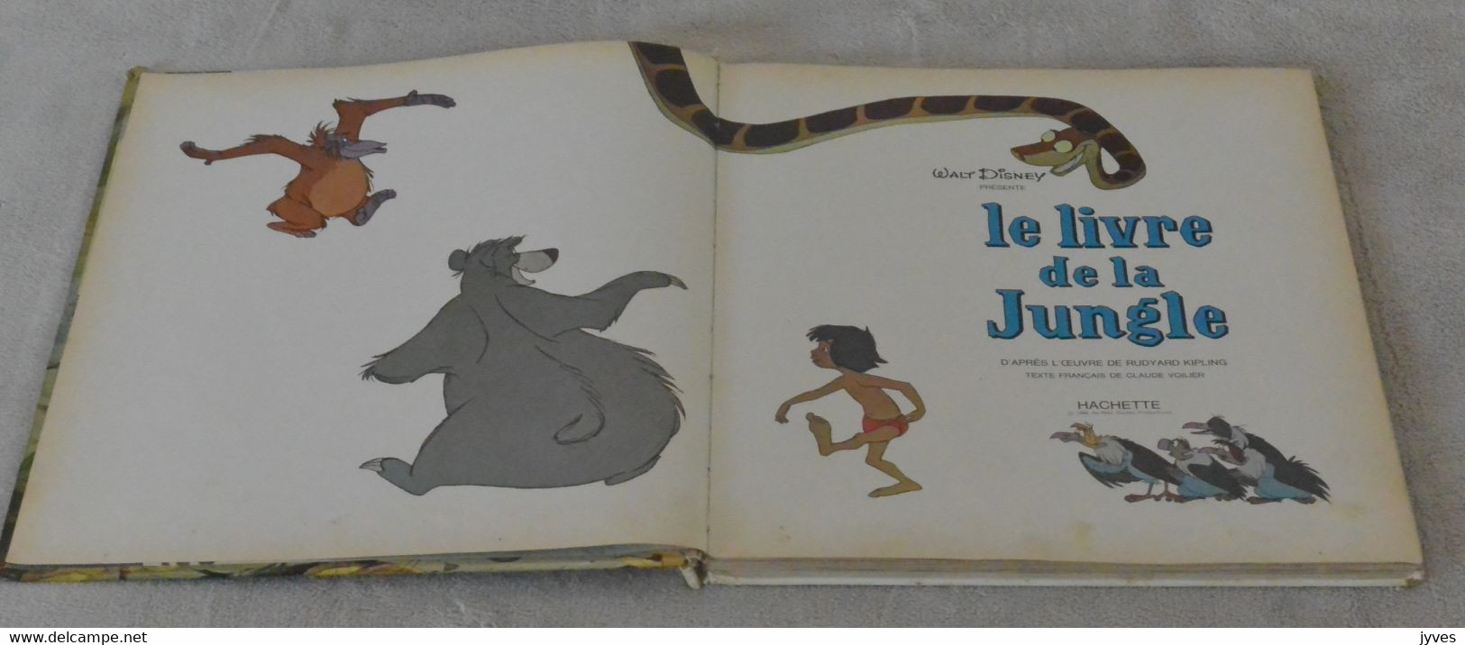 Le Livre De La Jungle - Walt Disney - Hachette - Disney