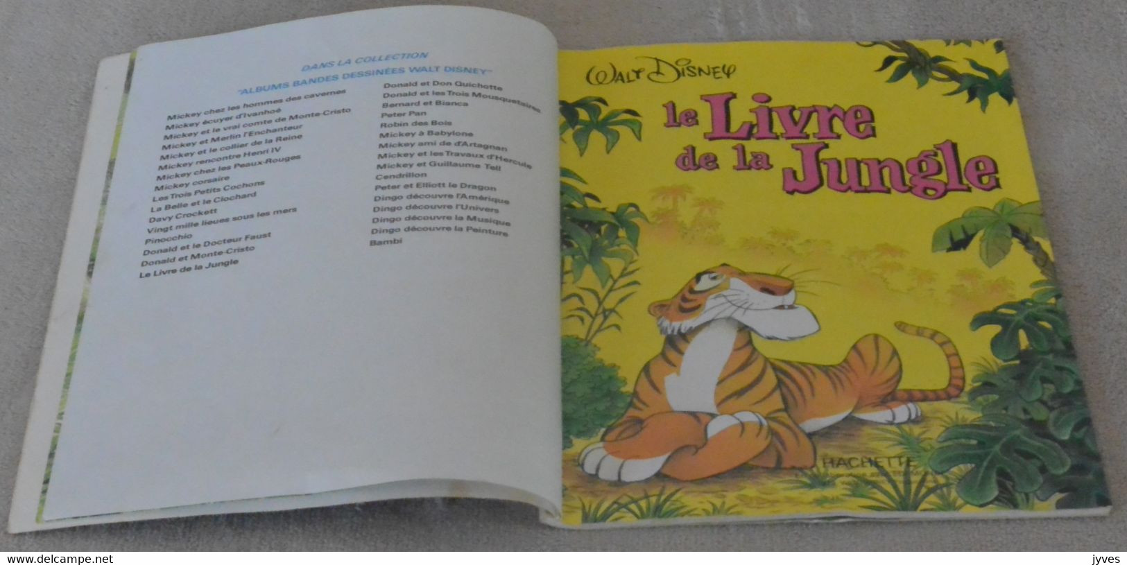 Le Livre De La Jungle - Walt Disney - Hachette - Disney