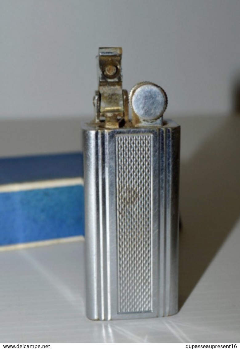 ANCIEN BRIQUET DANDY PARIS à gaz dans sa boite d'origine avec notice COLLECTION déco VITRINE OBJET DU FUMEUR